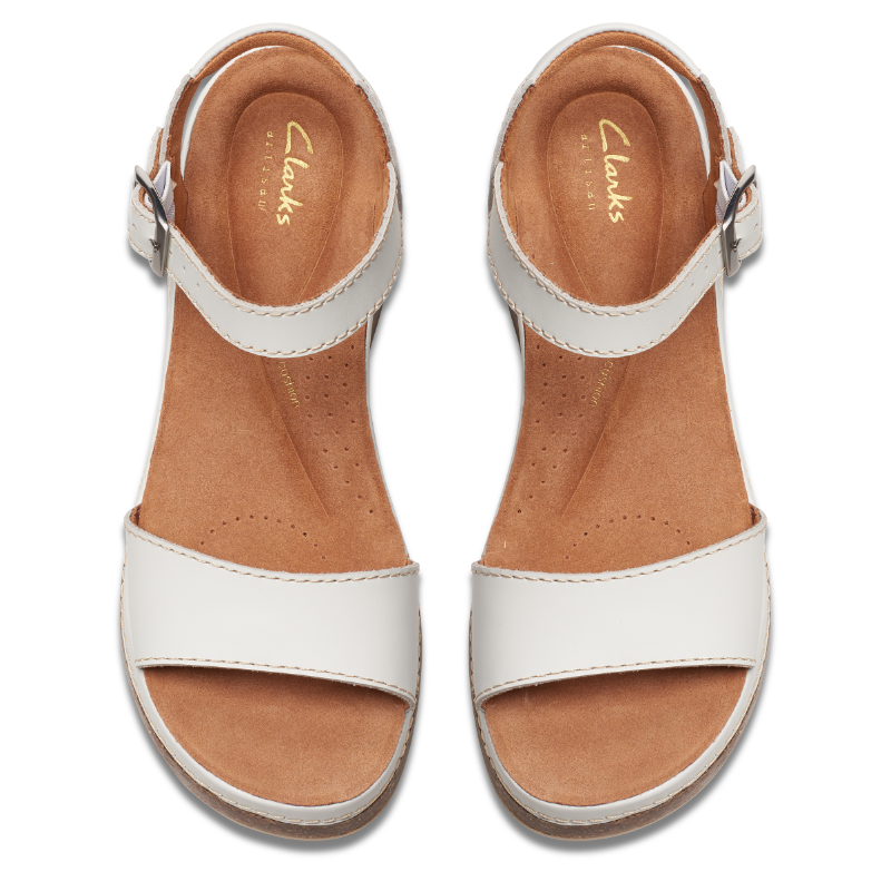 Women’s Clarks Kassanda Lily – Off White Leather