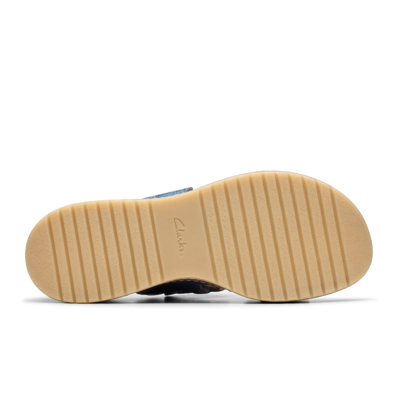 Women's Clarks Kassanda Mule - Blue Combination