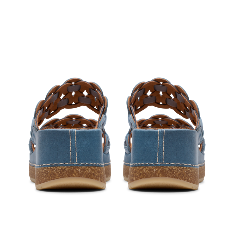 Women's Clarks Kassanda Mule - Blue Combination