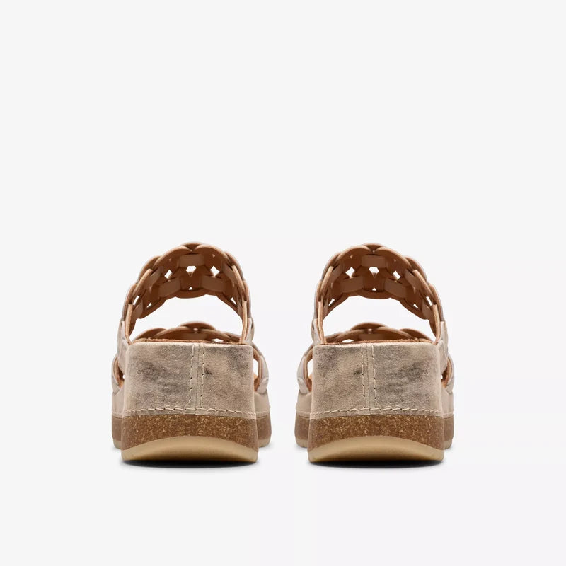 Women's Clarks Kassanda Mule - Metallic Combination