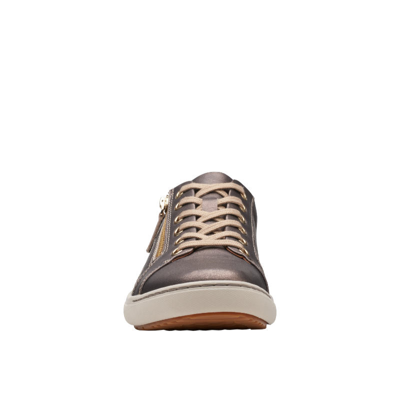 Women's Clarks Nalle Lace - Bronze Metallic