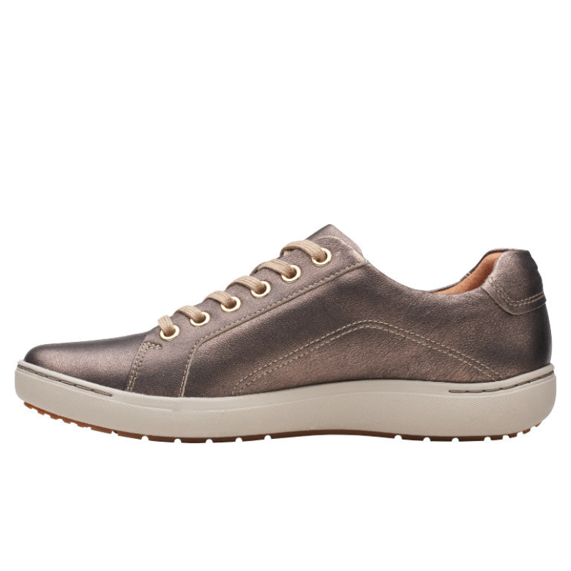 Women's Clarks Nalle Lace - Bronze Metallic