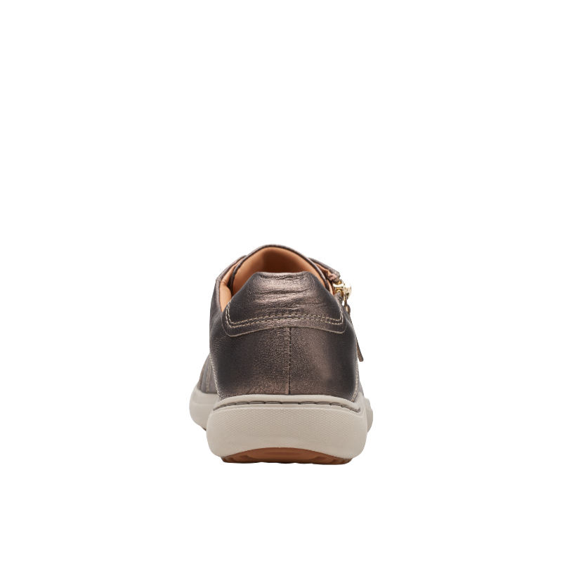 Women's Clarks Nalle Lace - Bronze Metallic