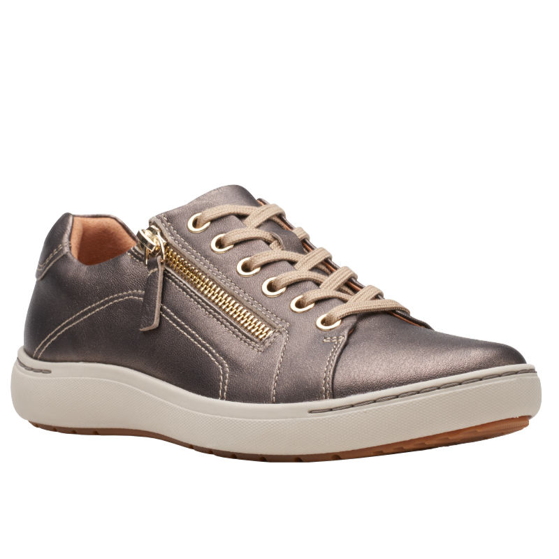 Women's Clarks Nalle Lace - Bronze Metallic