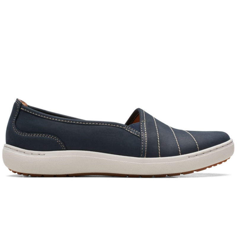 Women’s Clarks Nalle Violet Loafer – Navy Leather