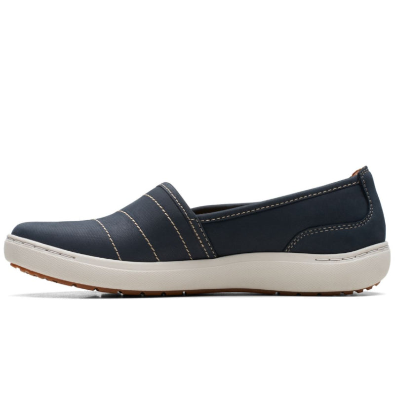 Women’s Clarks Nalle Violet Loafer – Navy Leather