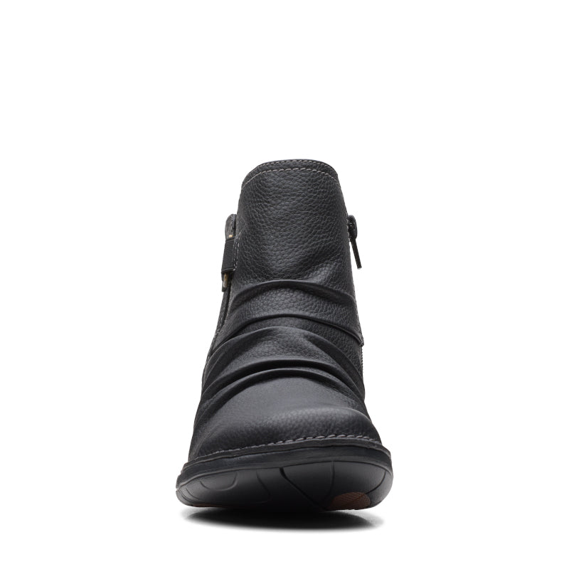 Women's Clarks Un Loop Top - Black Leather