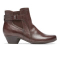 Women's Cobb Hill Laurel Bootie - Bark Leather