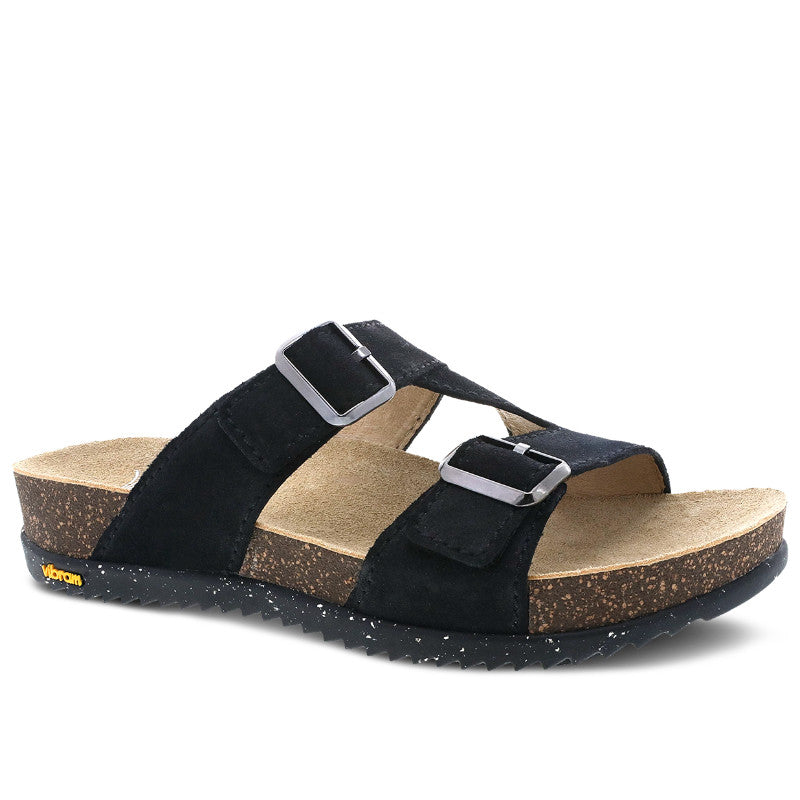Women’s Dansko Dayna Sandal – Black Suede