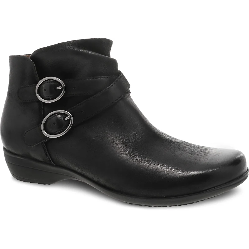 Women's Dansko Faithe - Black Burnished Nubuck