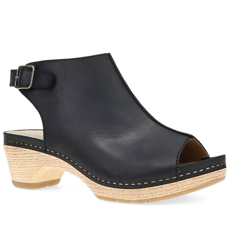 Women's Dansko Lizzy - Black Oiled