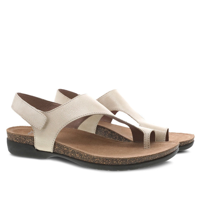 Women’s Dansko Reece Sandal – Linen Milled Burnished