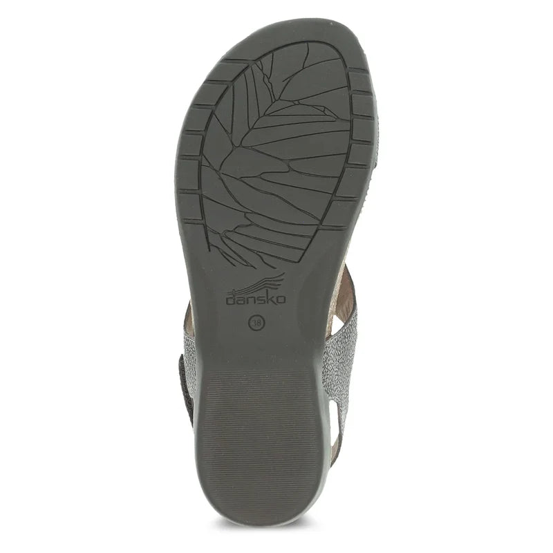 Women's Dansko Reece Sandal - Pewter Metallic