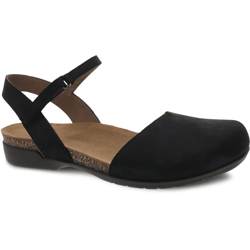 Women's Dansko Rowan - Black Nubuck