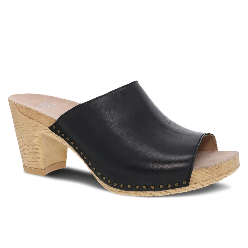Women's Dansko Tandi - Black Milled Nappa