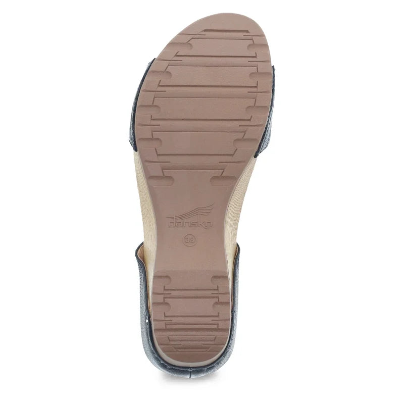 Women's Dansko Tanya - Black Milled Burnished