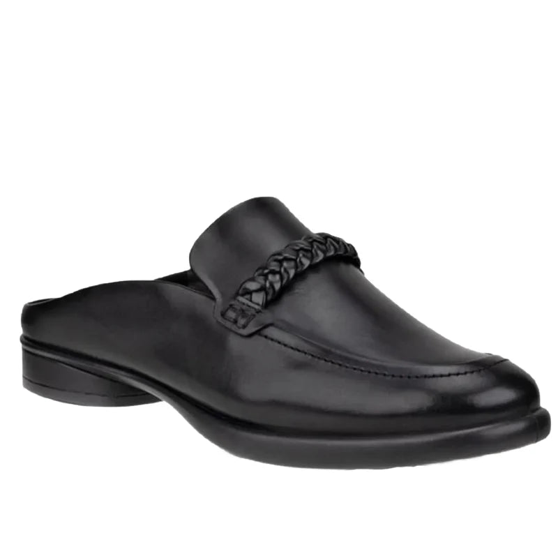Women's ECCO Sculpted LX Braided Mule - Black