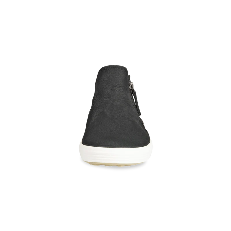 Women's ECCO Soft 7 Low Zip Bootie - Black