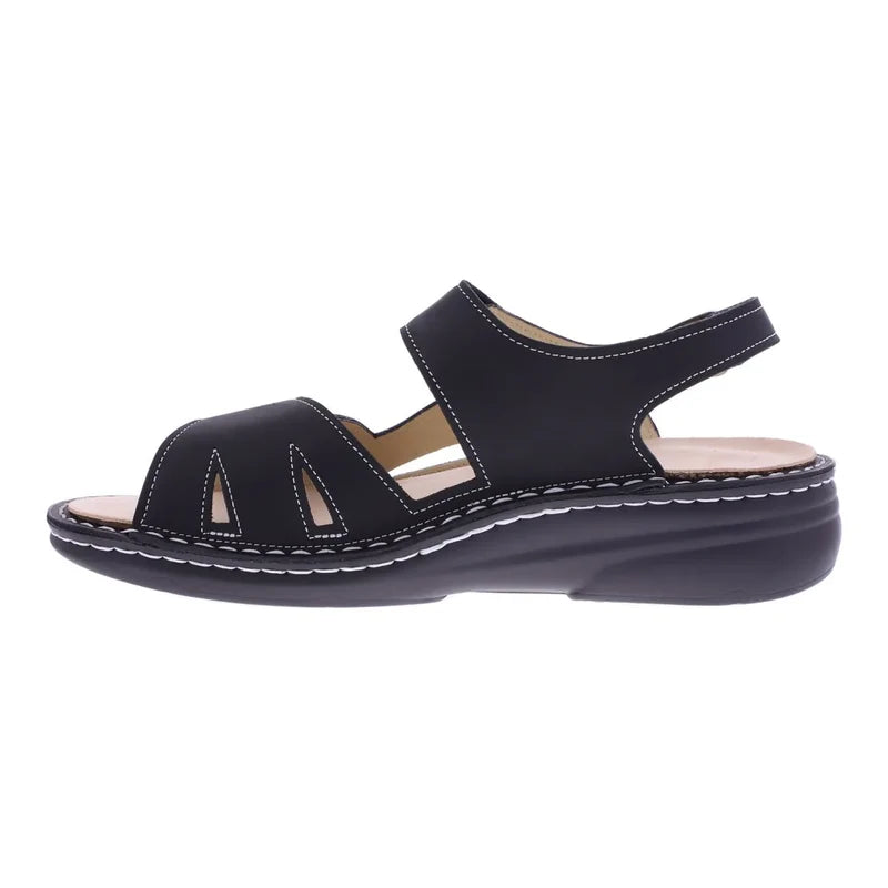Women’s Finn Comfort Barbuda – Black Sirio