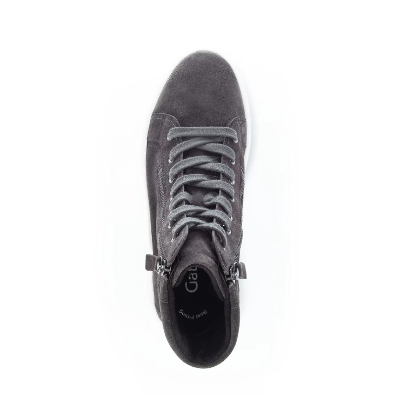 Women's Gabor 93.761 High-Top Sneaker - Pepper
