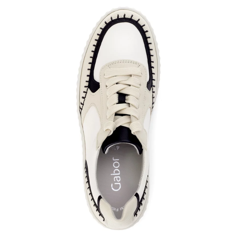 Women's Gabor Kimberly - Panna/Schwarz/Latte