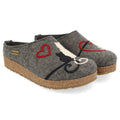 Women's Haflinger Micini Whimsical Clog - Grey