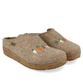 Women's Haflinger Roots Whimsical Clog - Earth