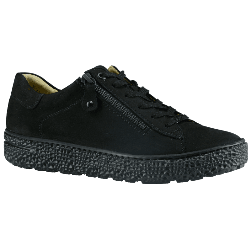 Women's Hartjes Phil Zip Sneaker - Schwarz