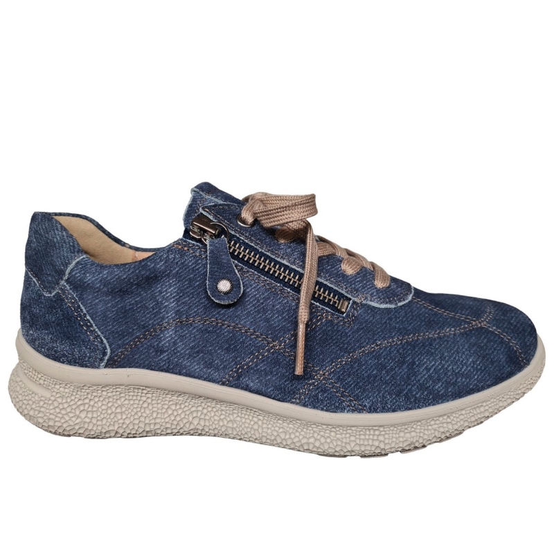 Women's Hartjes Rap Shoe - Marineblau