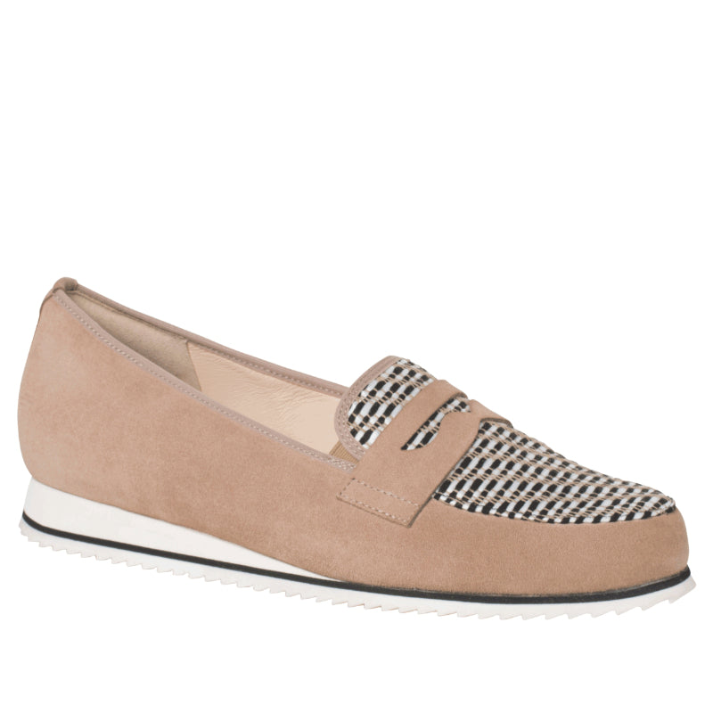 Women's Hassia Piacenza Penny - Cappuccino/Schwarz