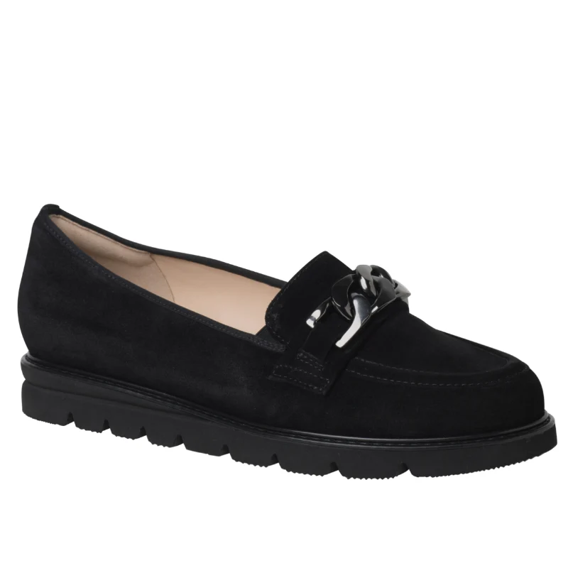 Women's Hassia Pisa Loafer - Black