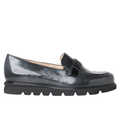 Women's Hassia Pisa Loafer - Dark Grey/Schwarz