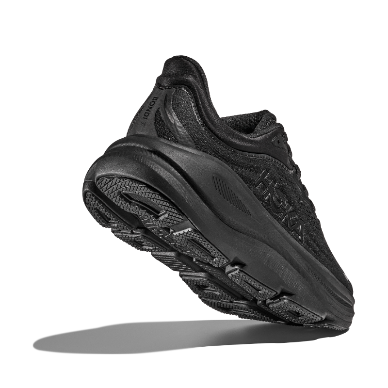 Women's HOKA Bondi 9 - Black/Black (BBLC)