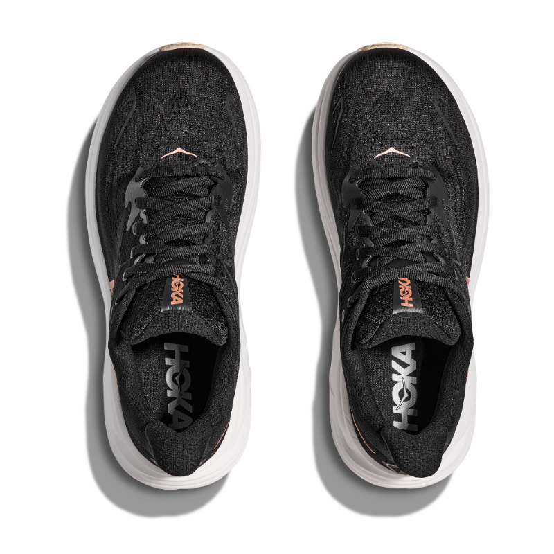 Women's HOKA Clifton 10 - Black/Rose Gold (BRGL)