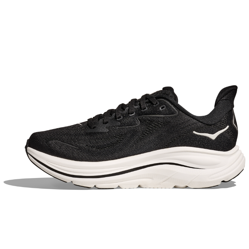 Women's HOKA Clifton 10 - Black/White (BWHT)