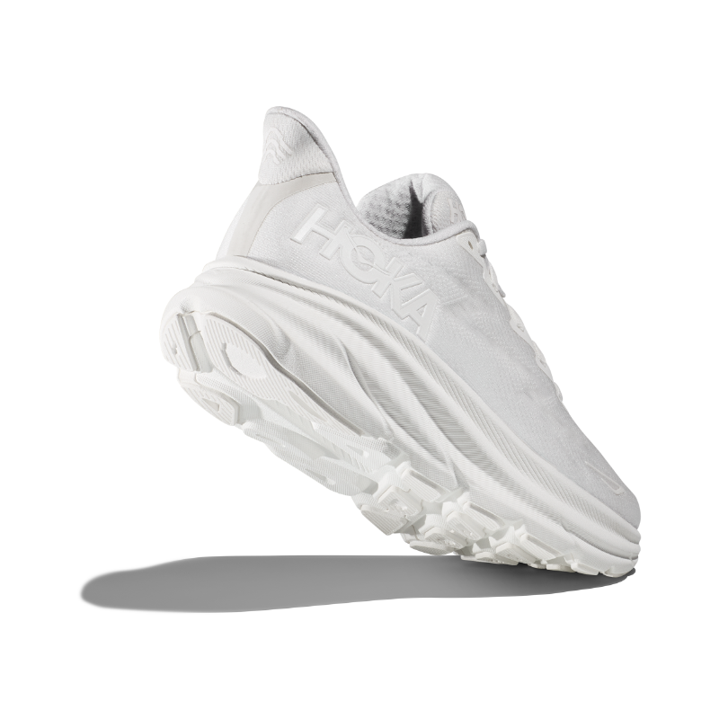 Women's HOKA Clifton 9 - White/White (WWH)