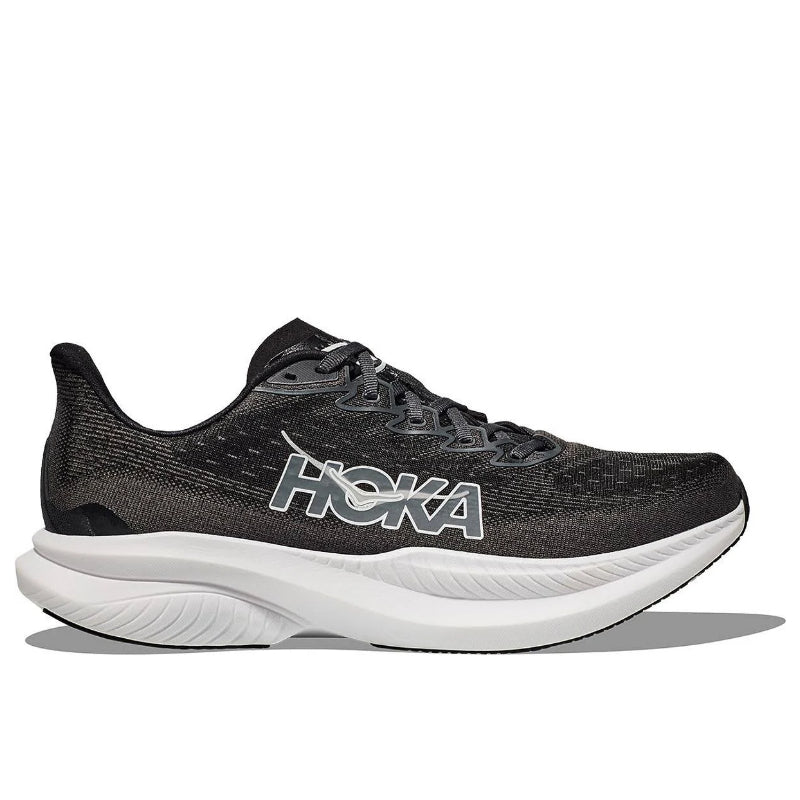 Women’s HOKA Mach 6 – Black/White (BWHT)