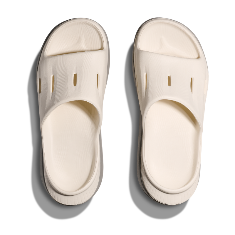 Women's HOKA Ora Recovery Slide 3 - Alabaster/Stardust (ATRS)
