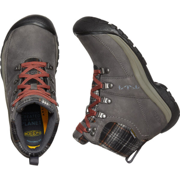 Women’s KEEN Kaci III Waterproof – Magnet/Black Plaid