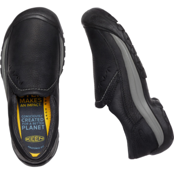Women’s KEEN Kaci III Winter Slip-On – Black/Steel Grey