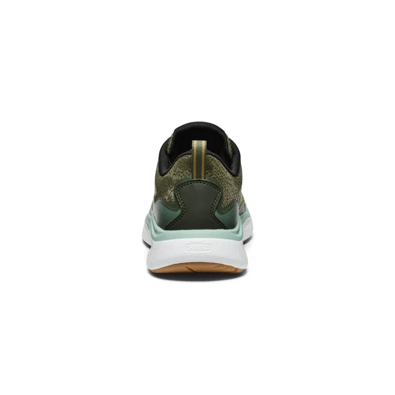 Women's KEEN Leiki Waterproof Hiking Shoe - Winter Moss/Granite Green