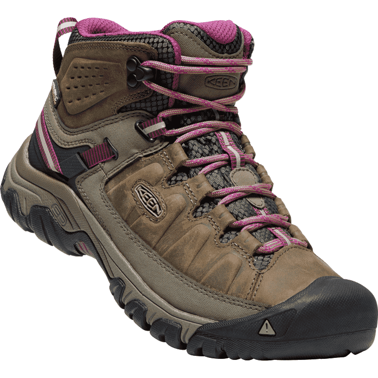 Women’s KEEN Targhee III Mid Waterproof – Weiss/Boysenberry