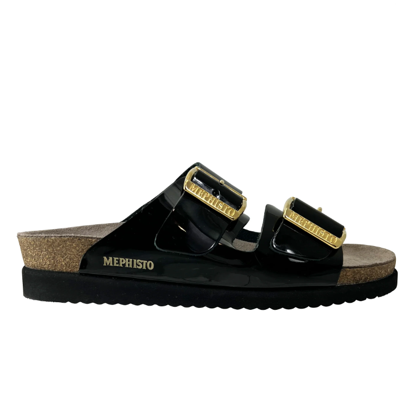 Women's Mephisto Hester - Black Vernis