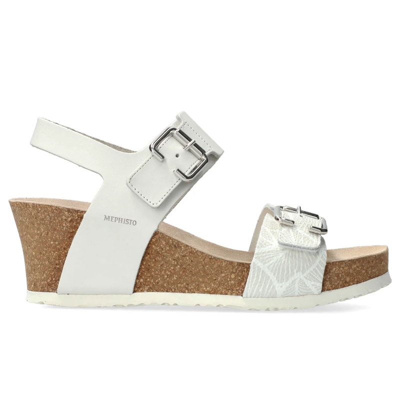 Women's Mephisto Lissandra - White Sandanyl/Fog Panama