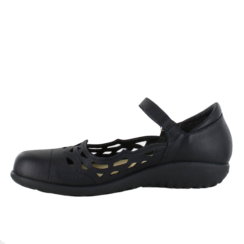 Women's Naot Agathis - Black Soft Leather