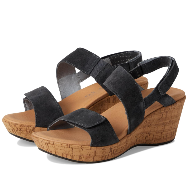 Women's Naot Sunrise - Charcoal Soft Suede