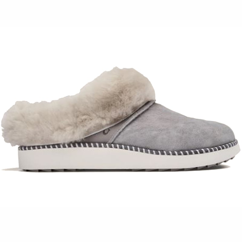 Women’s Olukai Ku'i Slipper – Fog/Mist Grey