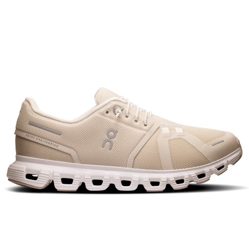 Women's On Cloud 6 - Pearl/White