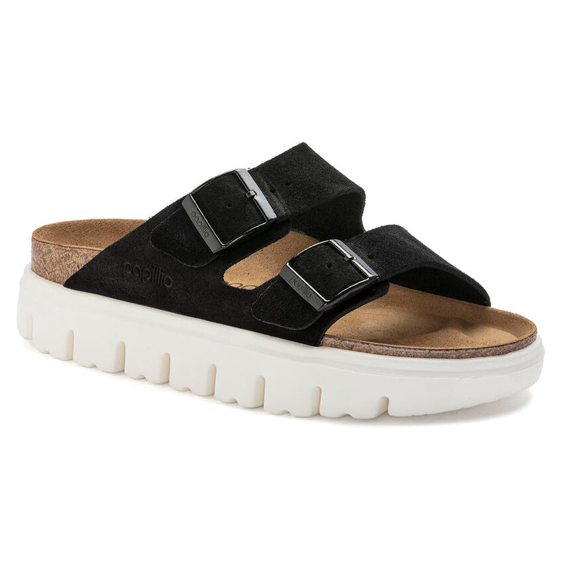 Women’s Papillio® by Birkenstock Arizona Chunky – Black Suede