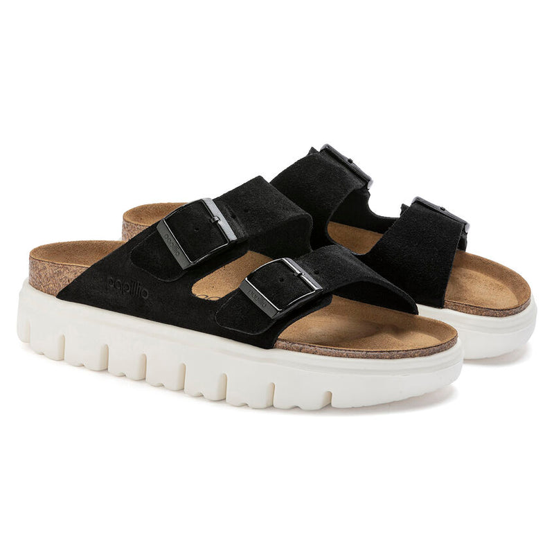 Women’s Papillio® by Birkenstock Arizona Chunky – Black Suede
